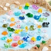 image:imageJOYIN 50 Pcs Mini Ocean Resin Animals Figures Mini Sea Animals Figurines for Aquarium Ornaments Decorations Cute Garden Accessories Birthday School Slime Charms for Crafts DIY Miniature ScenesOcean Animals