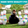image:imageJOYIN Giant Inflatable Bowling Set for Kids and Adults Christmas Birthday Party Games Kids Education Motor Skills ToysClassic bowling