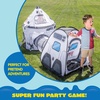 image:imageJOYIN White Rocket Ship Pop up Play Tent with Tunnel and Playhouse Kids Indoor Outdoor Spaceship Tent Set