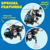 image:imageJOYIN Toddler Truck Toys for 3 4 5 6 7 Year Old Boys  Police Car Toy Set Emergency Vehicle Playset Friction Powered Car with Lights and Sounds Birthday Gifts for Boys Girls Age 39Police Vehicle Playset