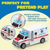 image:imageJOYIN Toddler Truck Toys for 3 4 5 6 7 Year Old Boys  Police Car Toy Set Emergency Vehicle Playset Friction Powered Car with Lights and Sounds Birthday Gifts for Boys Girls Age 39Police Vehicle Playset