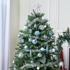 image:imageJoiedomi 71 Pcs Blue amp White Christmas Ornaments Set Assorted Christmas Tree Ornaments with Star Tree Topper Shatterproof Hanging Balls Decor for Xmas Wreath Garland Holidays PartyBluewhite