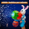 image:imageSloosh Easter Bunny Bubble Gun for Toddler with Light Bunny Toys for Kids Ages 38 Rabbit Bubble Machine Gun with 6 Refill Solution for Party Easter Basket StuffersEaster Blue