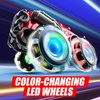image:imageVroomix JOYIN 3 Pack Monster Truck Toy  Toy Truck with Flashing LED Wheels  LightUp FrictionPowered Cars for Toddlers  Boys Girls Birthday Gift