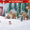 image:imageJOYIN Christmas Snow Blanket Roll for Christmas Decoration Village Displays Under The Xmas Tree  Thick White Soft Fake Snow Cover for Holiday Decor and Winter Displays 15In x 10Ft 2PCS4