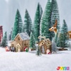 image:imageJOYIN Christmas Snow Blanket Roll for Christmas Decoration Village Displays Under The Xmas Tree  Thick White Soft Fake Snow Cover for Holiday Decor and Winter Displays 15In x 10Ft 2PCS4