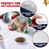 image:imageJOYIN Christmas Snow Blanket Roll for Christmas Decoration Village Displays Under The Xmas Tree  Thick White Soft Fake Snow Cover for Holiday Decor and Winter Displays 15In x 10Ft 2PCS4