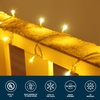 image:imageJOYIN 200 LED Cool White Christmas Lights 8 Modes Christmas Tree Lights Plug in 66FT Connectable Fairy Twinkle Lights for Indoor Outdoor Classroom Bedroom Yard Xmas Decor Clear WireWarm White