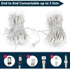 image:imageJOYIN 200 LED Cool White Christmas Lights 8 Modes Christmas Tree Lights Plug in 66FT Connectable Fairy Twinkle Lights for Indoor Outdoor Classroom Bedroom Yard Xmas Decor Clear WireWarm White