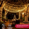 image:imageJOYIN 200 LED Cool White Christmas Lights 8 Modes Christmas Tree Lights Plug in 66FT Connectable Fairy Twinkle Lights for Indoor Outdoor Classroom Bedroom Yard Xmas Decor Clear WireWarm White