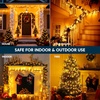 image:imageJOYIN 200 LED Cool White Christmas Lights 8 Modes Christmas Tree Lights Plug in 66FT Connectable Fairy Twinkle Lights for Indoor Outdoor Classroom Bedroom Yard Xmas Decor Clear WireWarm White