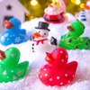 image:imageJOYIN 24 PCS Christmas Ducks Baby Bathtub Toys Assorted Xmas Rubber Duckies for Kids Gifts Ducky Toddler Bath Toys Rubber Duck Bulk for Stocking Stuffers Party Favor Baby Shower Pool Toys