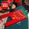 image:imageJOYIN 4 PCS Christmas Wrist Knotted Tote Bag Crochet Wristlet Handbag787 x 1378 Reusable Xmas Knitted Gift Bag for Holiday Present Goody Treat Candy Gift Wrappers Party Favor Supplies