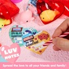 image:imageJOYIN 28 Packs Valentines Day Gifts for Kids Glow Mochi Squishy Toys with Heart Funny Valentines Day Cards for Kid School Classroom Exchange Prize Stress Relief Fidget Toy for Valentine Party FavorSea Animals Mochi