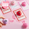 image:imageJOYIN 28 Pcs Valentines Day Heart Shape Stress Ball with Cards Stress Relief Toy for Valentine Party Favors Classroom Prize Supplies Valentines Greeting Cards Valentine Exchange Gifts