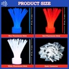 image:imageJOYIN 324 Pcs 4th of July Glow Sticks with Connectors 8 Red White Blue Glow in the Dark Bracelets Necklaces for Kids Adults Patriotic Light Up Toys for Independence Day Party Favor Accessory Supply