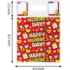 image:imageJOYIN 48 Pcs Valentines Day Sealing Gift Bag with Handles Candy Bag with 6 Designs for Kids Party Favor Classroom Exchange Prizes Valentines Goodie Bags