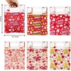 image:imageJOYIN 48 Pcs Valentines Day Sealing Gift Bag with Handles Candy Bag with 6 Designs for Kids Party Favor Classroom Exchange Prizes Valentines Goodie Bags