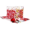 image:imageJOYIN 48 Pcs Valentines Day Sealing Gift Bag with Handles Candy Bag with 6 Designs for Kids Party Favor Classroom Exchange Prizes Valentines Goodie Bags