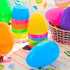 image:imageJOYIN 12 PCS 8 Jumbo Plastic Easter Eggs Easter Fillable Eggs with Bright Colors for Easter Hunt Party Basket Stuffers Filler Classroom Prize Supplies Decor