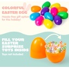 image:imageJOYIN 24 Pcs Large Plastic Easter Eggs 6 Inches Colorful Jumbo Eggs Fillable for Easter Themed Hunt Basket Stuffers Fillers Filling Treats Party Favor Classroom Prize SuppliesPure