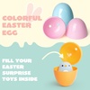 image:imageJOYIN 25PCS Pastel Easter Eggs 23 Empty Plastic Eggs Colorful Plastic Eggshell Bulks for Easter Hunt Filling Treats Party Favor Easter Basket Stuffers Classroom Prize Supplies