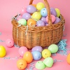 image:imageJOYIN 50PCS Pastel Easter Eggs 23 Empty Plastic Eggs Colorful Plastic Eggshell Bulks for Easter Hunt Filling Treats Party Favor Easter Basket Stuffers Classroom Prize Supplies