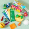 image:imageJOYIN 6pcs Prefilled Easter Eggs with Toys Plastic Eggs with Science Experiment Basket Stuffers for Boys amp Girls Easter Theme Party Favors