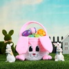 image:imageJOYIN Easter Pink Bunny Basket Pink Rabbit Backet with Foldable Ears Empty Soft Basket with Handle Easter Gifts for Babies Kids Egg Hunt Candy Bag Party Favor Storage Container109 79 94