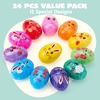 image:imageJOYIN 12 Pcs Easter Prefilled Eggs with Foam Squishy Toy Cute Foam Stress Reliever Squishy Toy Fillers for Easter Egg Hunt Basket Stuffer Kids Party Favor DIY Arts Crafts Classroom Prize Supplies