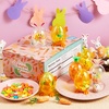 image:imageSYNCFUN 12pcs Easter Candy Filled Eggs Shell Carrot Chick and Bunny Shaped Includes Duck Chick and Bunny Shaped Candies Easter Basket Fillers Easter Gifts for Kids Easter Egg Hunt Party Favors