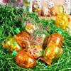 image:imageSYNCFUN 12pcs Easter Candy Filled Eggs Shell Carrot Chick and Bunny Shaped Includes Duck Chick and Bunny Shaped Candies Easter Basket Fillers Easter Gifts for Kids Easter Egg Hunt Party Favors