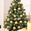 image:imageJOIEDOMI 24 Pcs Red Christmas Balls Ornaments Set 236 Christmas Tree Ornaments Shatterproof Xmas Balls Hanging Decorations for Tree Wreath Garland Holiday Wedding Indoor Party DecorGold