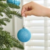 image:imageJOIEDOMI 24 Pcs Red Christmas Balls Ornaments Set 236 Christmas Tree Ornaments Shatterproof Xmas Balls Hanging Decorations for Tree Wreath Garland Holiday Wedding Indoor Party DecorBaby Blue