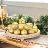 image:imageJOIEDOMI 24 Pcs Red Christmas Balls Ornaments Set 236 Christmas Tree Ornaments Shatterproof Xmas Balls Hanging Decorations for Tree Wreath Garland Holiday Wedding Indoor Party DecorGold