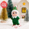 image:imageJOYIN 1 Pack Christmas Pink Tiny Elf Soft Plush Toy for Adults Kids Accessories Party Favors Xmas Party Supplies Christmas Decor Xmas GiftGreen
