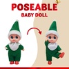 image:imageJOYIN 2 Pcs Christmas Elf Plush Doll Tiny Soft Plush Toy Doll for Kids Accessories Party Favors Xmas Party Supplies Christmas Decor Xmas GiftRed and Green