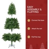 image:imageJOYIN 6 FT Prelit Full Size Christmas Tree 320 UL Lights with 11 Modes Green Artificial Xmas Tree Includes Remote Control amp Gloves Easy Setup Tree with PVC Tips Xmas Festive Indoor Decorchristmas tree with colorful light