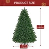 image:imageJOYIN 6 FT Prelit Full Size Christmas Tree 320 UL Lights with 11 Modes Green Artificial Xmas Tree Includes Remote Control amp Gloves Easy Setup Tree with PVC Tips Xmas Festive Indoor Decorchristmas tree