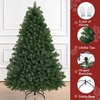 image:imageJOYIN 6 FT Prelit Full Size Christmas Tree 320 UL Lights with 11 Modes Green Artificial Xmas Tree Includes Remote Control amp Gloves Easy Setup Tree with PVC Tips Xmas Festive Indoor Decorchristmas tree