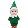 image:imageJOYIN 1 Pack Christmas Pink Tiny Elf Soft Plush Toy for Adults Kids Accessories Party Favors Xmas Party Supplies Christmas Decor Xmas GiftGreen