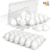 image:imageJOYIN 36 Pcs Easter White Wooden Egg Fake Eggs Plain Decorating for DIY Paint Your Own Egg Decor Easter Craft Basket Stuffers School Activities Supplies