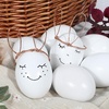 image:imageJOYIN 36 Pcs Easter White Wooden Egg Fake Eggs Plain Decorating for DIY Paint Your Own Egg Decor Easter Craft Basket Stuffers School Activities Supplies