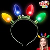 image:imageJOYIN Christmas LED Headband Light Up Bulb with 4 Colorful LED Bulbs for Adults Christmas Party Supplies Xmas Accessories12