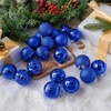 image:imageJOIEDOMI 24 Pcs Pink Christmas Balls Ornaments Set 236 Christmas Tree Ornaments Shatterproof Xmas Balls Hanging Decorations for Tree Wreath Garland Holiday Wedding Indoor Party DecorBlue