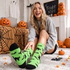 image:imageJOYIN Halloween 12 Pcs Womens Funny Socks with Ghost Pattern Novelty Socks for Women and Men as Presents