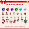 image:imageJOYIN 2026 Christmas Advent Calendar Bracelets 24 Days Christmas Countdown Calendar DIY Jewelry Bracelets Making Kit with Christmas Theme Character Charm Beads for Girls Xmas Party Favors Gifts Accessories