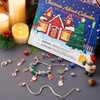 image:imageJOYIN 2026 Christmas Advent Calendar Bracelets 24 Days Christmas Countdown Calendar DIY Jewelry Bracelets Making Kit with Christmas Theme Character Charm Beads for Girls Xmas Party Favors Gifts Accessories