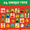 image:imageJOYIN 24 Days Christmas Advent Calendar 2026 Rubber Ducks for Boys Girls Kids and Toddlers Party Favor Xmas Gifts Halloween Rubber Ducky Bath Toys Kids Xmas Fun Toys Christmas Countdown