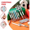 image:imageJOYIN 24 PCS Christmas Ballpoint Pens Bulk Xmas Rollerball Pen Novelty Pens for Kids Gifts Christmas Party Favors Stationery Supplies Kids Pens School Classroom Favors Stocking Stuffers